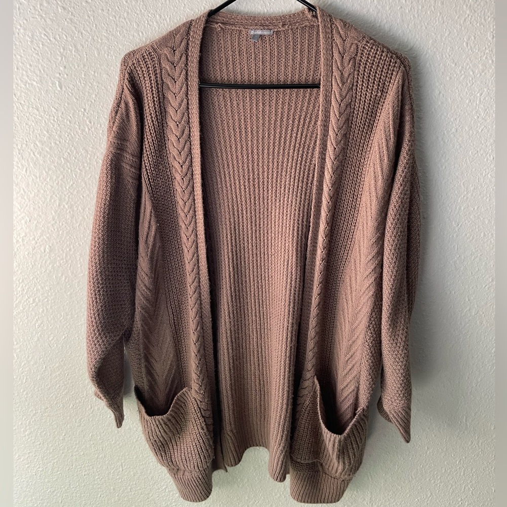 Brown cardigan, Medium